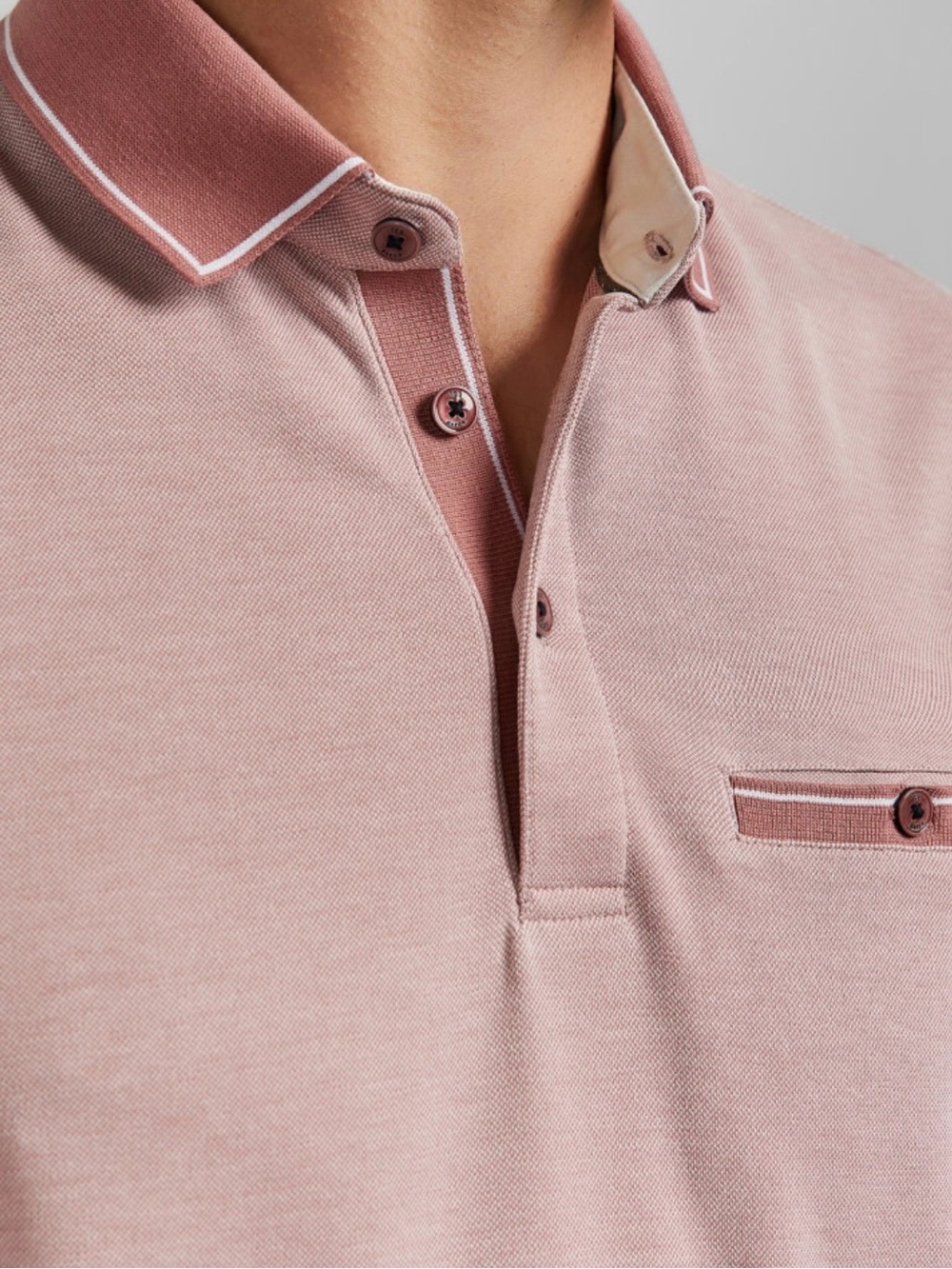 Ted Baker Polo Size 2 Small Like New Hot Pink Red